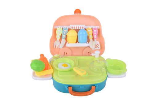 Set Cocina de Juguete en Valija 24Pz