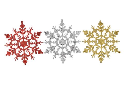 Adorno Navideño con Glitter 11CM