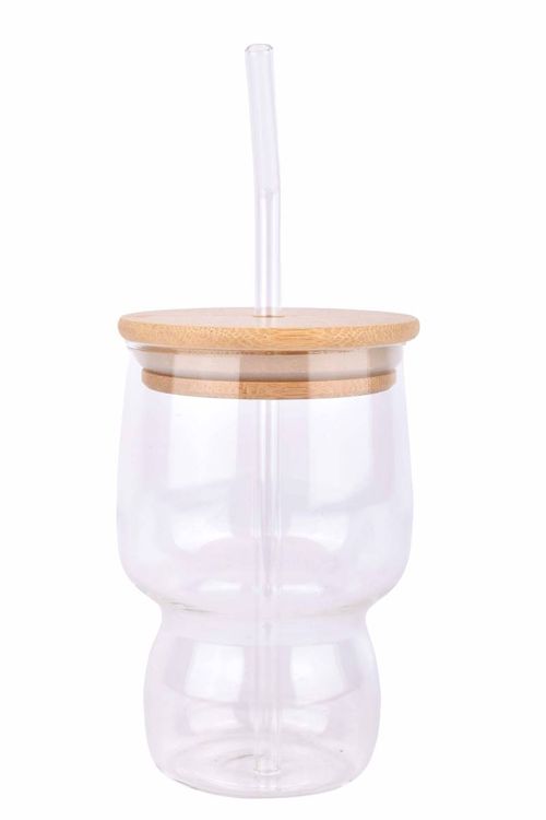 Vaso de Vidrio con Sorbete 500ML