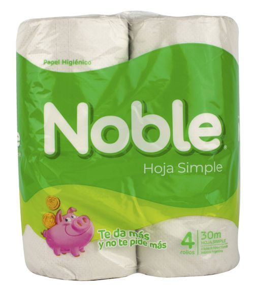 Papel Higiénico Noble 30mts 4