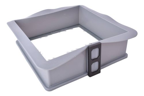 Molde Cuadrado Desmontable Base Vid.