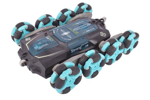 Auto Radio Control 8 Ruedas Lanza Humo