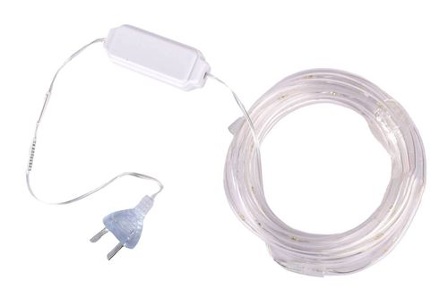 Luz Manguera Fina Blanca cj 5M