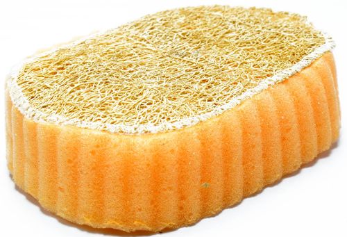 Esponja Baño Spa Ovalada c/Vegetal