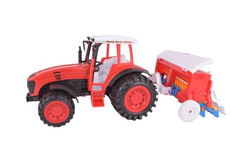 Tractor a Fricción con Arado