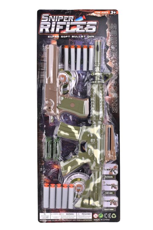 Rifle Sniper con Dardos Set