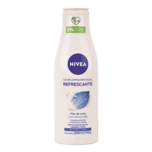 Leche Nivea Limpiadora Refrescante 200ML