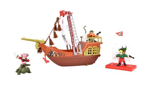 Barco Pirata con Accesorios 41x10x20cm