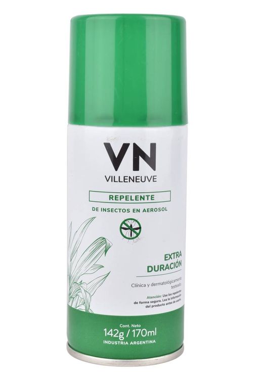 Repelente Villeneuve Aerosol Extra Duración 170ML