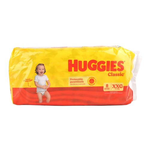 Pañales Bebés Huggies Xxg Classic Reg 8