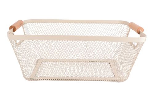 Canasto Alambre 34x20x14cm Asas Mader