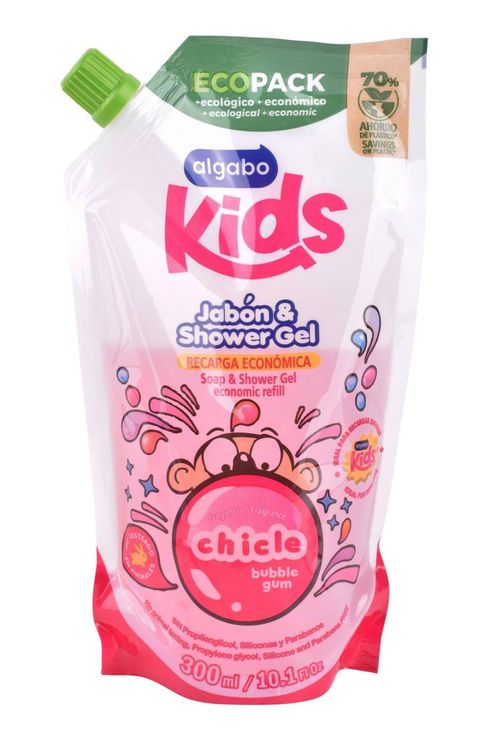 Jabón Líquido Algabo DP Kids c/Tapa 300ML