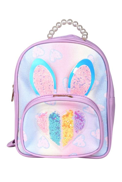 Mochila Infantil con Orejas Glitter 25x20x7cm