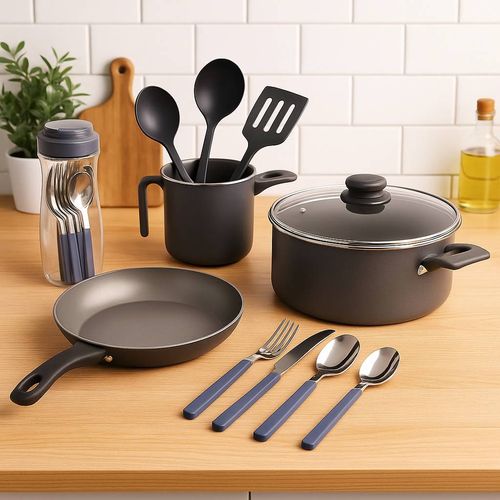 Batería de Cocina Tramontina Turim 24Pz