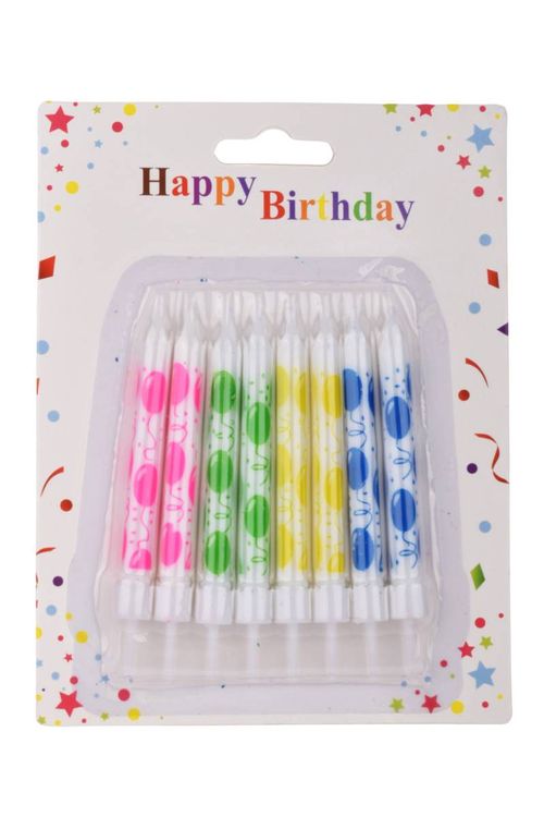 Velas Cumpleaños 9CM 8Pz