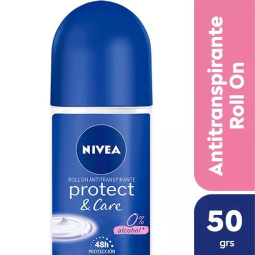 Desodorante Nivea Roll On Protect & Care Fem 50ML