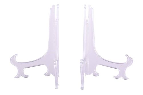 Soporte Atril Acrilico 24.5CM 10Pz