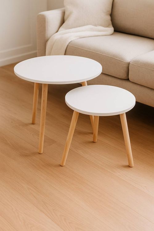 Set Mesa 55x44cm/ 40x40cm 2Un