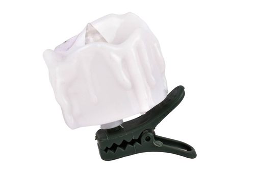 Vela Luz Cálida c/Broches