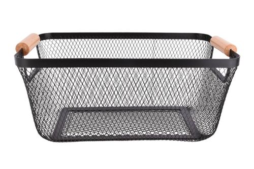 Canasto Alambre 29x20x13cm Asas Mader