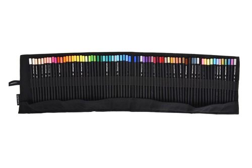 Lápices de Colores Faber Supersoft Tubo Tela 72Pz