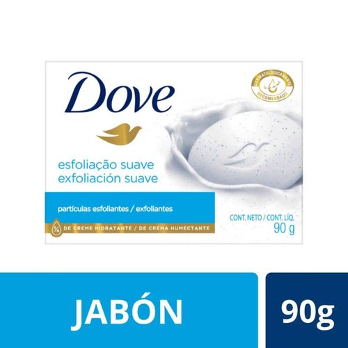 Jabón Dove Exfoliante Blanco 90G