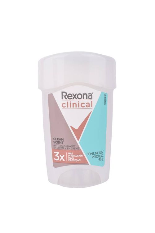 Desodorante Rexona Crema AP Clinical Fresh 48G