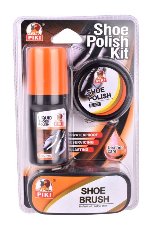 Set Calzado Pomada+Liquido+Cepillo