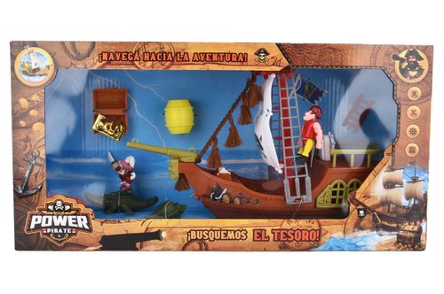 Barco Pirata Super Set 41x10x20cm