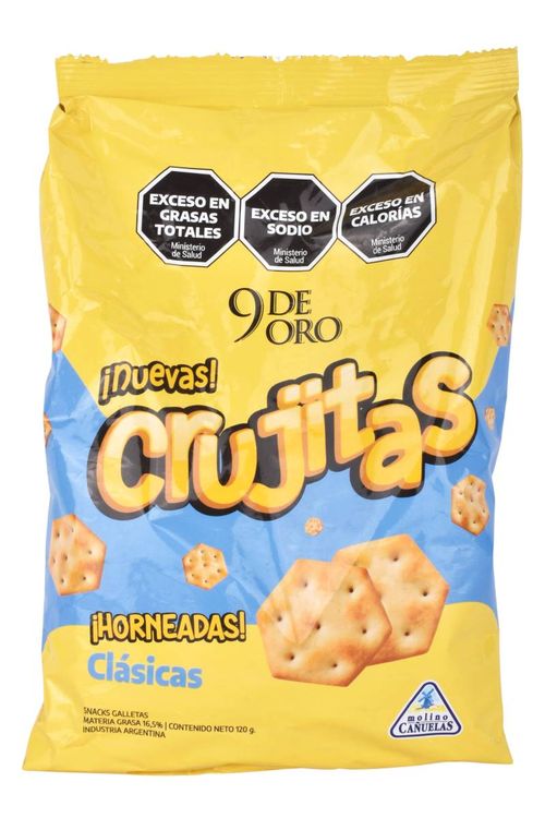 Galletas 9 de Oro Crujitas Clásicas 120G