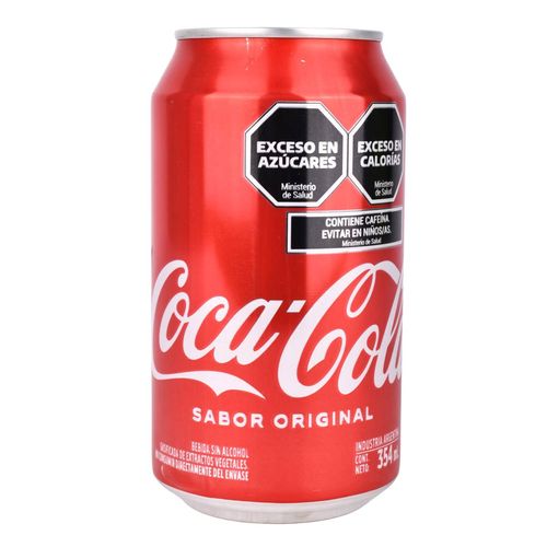 Gaseosa Coca Cola Lata 354ML