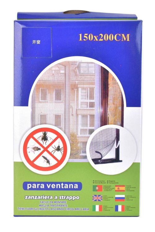 Cortina Mosquitera 150x200cm c/Pegamen