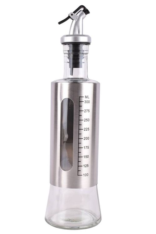 Aceitera Vidrio con Aluminio 300ML