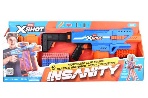 Pistola X-SHOT Insanity Motorised Clip Blaste