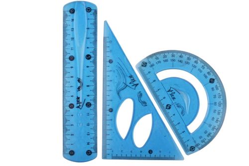 Set Geométrico Flexible Color 15CM 3Pz