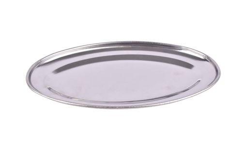 Bandeja Oval Acero Inoxidable 22CM