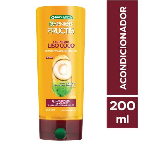 Acondicionador Fructis Oil Liso Coco 200ML