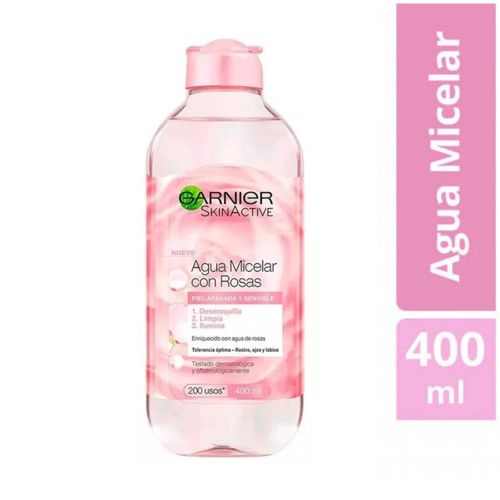 Agua Micelar Skin Active Rose Water 400ML
