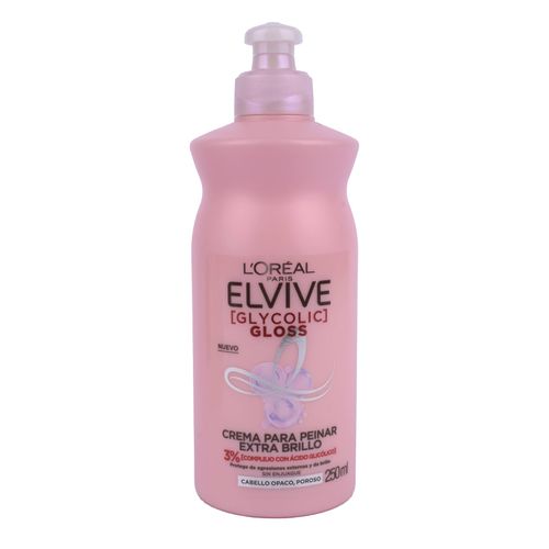 Crema para Peinar Elvive Glyco Gloss 250ML