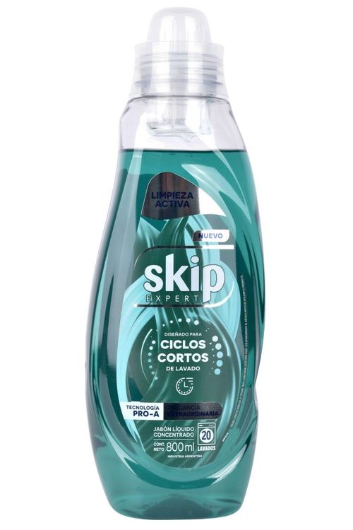 Jabón Líquido Skip Concentrado Botella 800ML