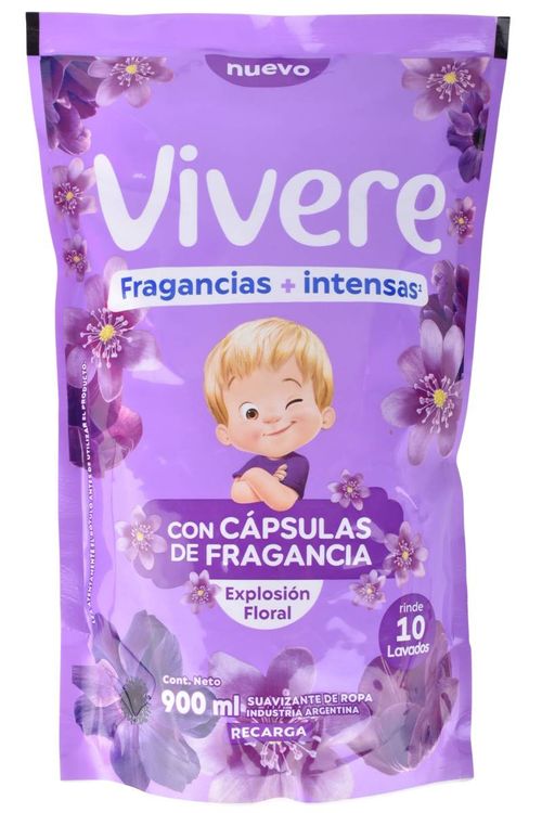 Suavizante Vivere DP Floral +Intenso 900ML