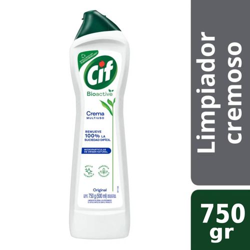 Limpiador Cremoso Cif Bio Original Bot 750G