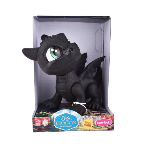Figura Dragón Negro Bambola 27CM