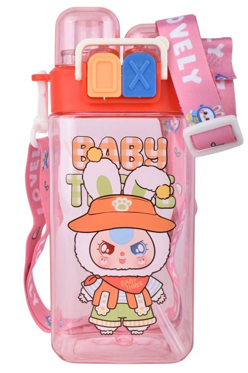 Botella Plástica Infantil Doble Pico 550ML