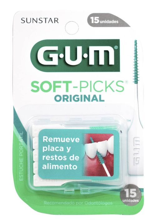 Palillos Interdentales G.U.M Soft Picks 15