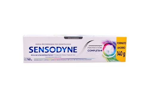 Crema Dental Sensodyne Prot Completa+AntiSarr 140G