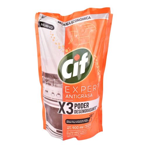 Limpiador Líquido Cif DP Antigrasa Expert 900ML