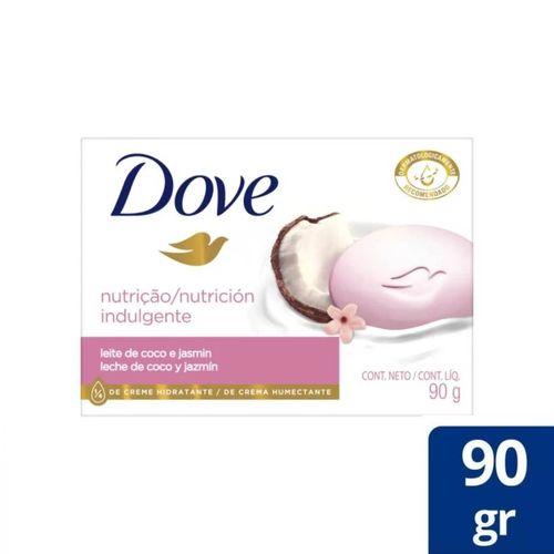 Jabón Dove Leche de Coco 90G