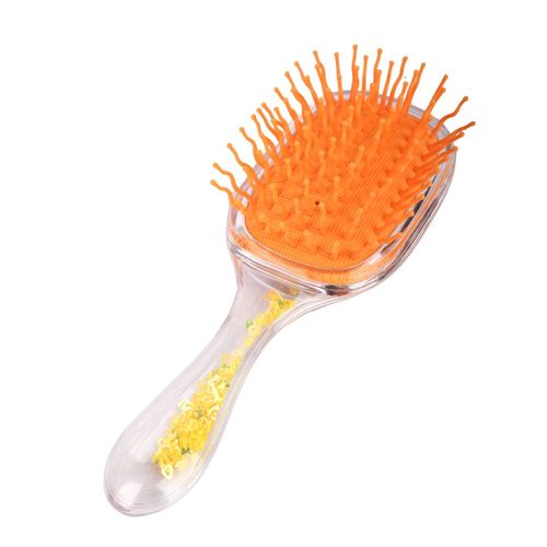 Cepillo p/Cabello Glitter Transp Ch Cj