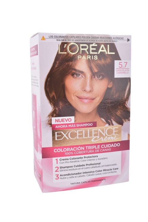 Tintura Excellence Kit 5.7 Chocolate Caramelo